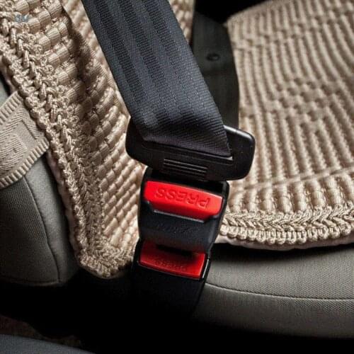 3 Color 1Pc Car Seat Belt Clip Extender Safety Seatbelt Lock Buckle Plug Thick Insert Socket 13MF