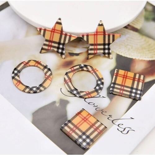 Spring style 50pcs/lot handmade round/Square shape resin floating locket charms earrings/key diy jewelry making accessory