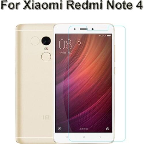 2PC Tempered Glass For Xiaomi Redmi Note 4 5.5" 9H Premium Screen Protector For Xiaomi Redmi Note 4 Mobile Phone Protective Film