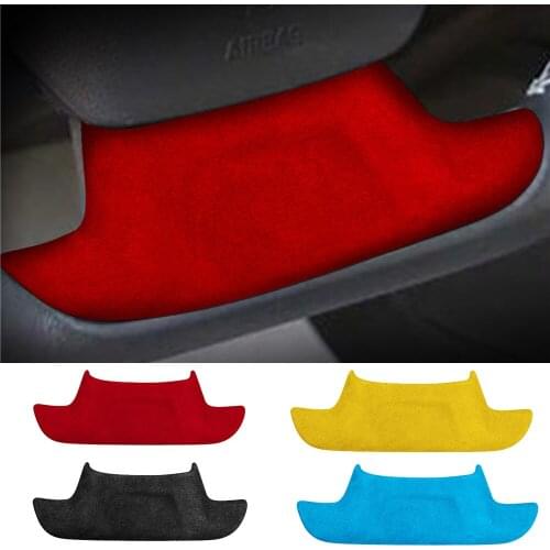 ABS Suede Interior Mouldings Steering Wheel Lower Cover Decorative Trim for Chevrolet Camaro 2016-2020 Car Accessories