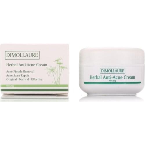Dimollaure Herbal Acne Cream Anti Pimple Spot Acne Scars Pimple Blackhead Removal Cream Whitening Shrink Pore skin Care cream