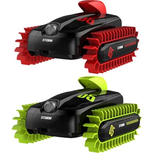 Remote Control Vehicle 2.4Ghz 360 Degrees Rotating RC Stunt Tracked Toy 18SL02B Amphibious Deformation Car RC Snowmobiles