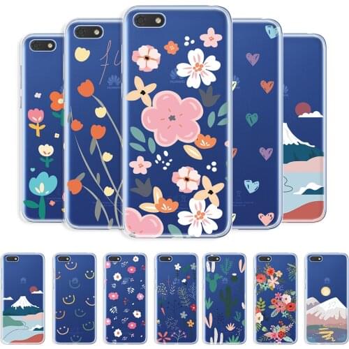 For Huawei Y5 2018 Case Clear Phone Cover For Honor 7S 7A 7Aprime Transparent Soft Case For Huawei Y5Lite Y5prime 2018 Capa 5.45
