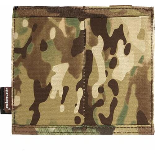 Emersongear Double M4 Pouch FAST Magazine Molle Airsoft Wargame Gear Equipment MAG Multicam Black EM2387