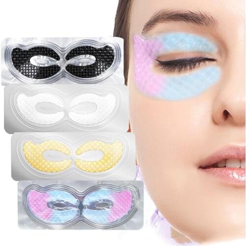 Gold Crystal Collagen Eye Mask Eye Patches moisturizer anti aging Anti Wrinkle Dark Circles Around Eyes care Face Care Mask