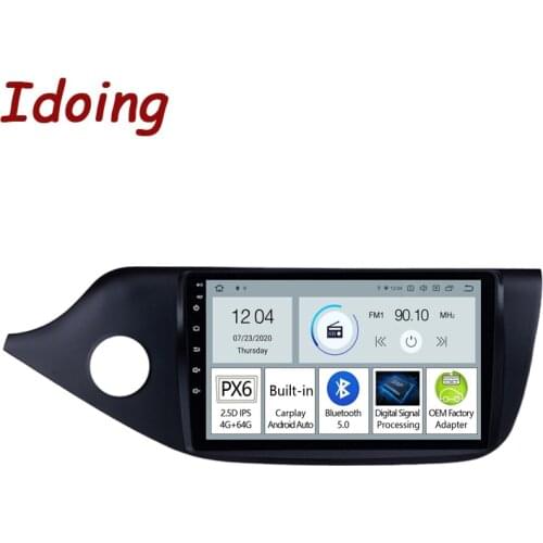 Idoing 9"Android Car Radio Player For Kia CEED Ceed 2 JD 2012-2018 PX6 GPS Navigation Carplay Auto Head Unit Bluetooth 5.0 NOdvd
