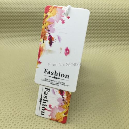 Customize clothing paper hang tag/garment tag/clothing printed label/high-quality cardboard printed hang tags/exquisite printing