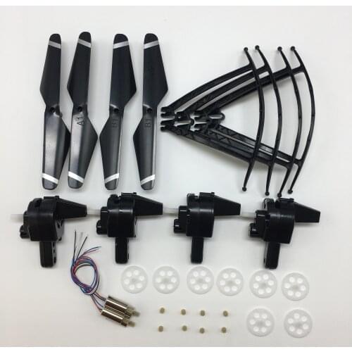 S60 Drone Camera Quadcopter RC Helicopter Accessories Propeller Blades Arm Motor Engines Guard Gear Gears Motor Parts Kit