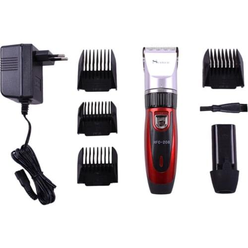 Surker Electric Hair Clippers Waterproof Barber Clippers Removable Hair Cutting Machine Mens Hair Trimmer RFC-208