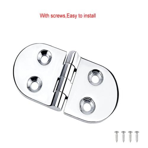 Stainless Steel 316 Boat Caravan RV Deck Hinge Cupboard Cabinet Drawer Door Strap Butt Hinge Furniture Hardware