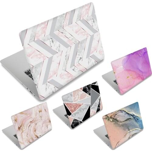 Marble Pattern Laptop Cover Sticker Notebook Skin Laptop Skin Notebook Stickers For 13 14 15.6" Macbook Lenovo HP Asus Acer DELL