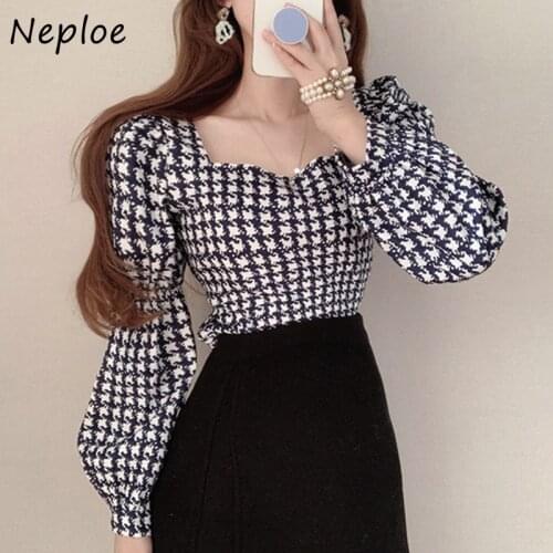 Neploe Black Blouses