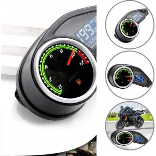 Shockproof Practical Motorcycle Digital Scale Speedometer Reliable Digital Meter Waterproof for Scooter