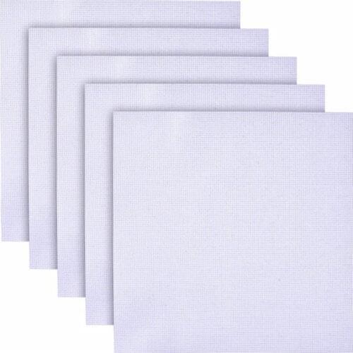 11CT Aida Cloth 30x30cm Cotton Embroidery Cross Stitch Fabric DIY Needlework Sewing Handcraft Cloth For Women Mom
