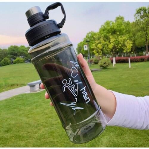 High Quality Sport Drinking Water Bottle BPA Free 1000 Ml 2000ml New Plastic Water Drinking Bottle for Water 1L Drinkware