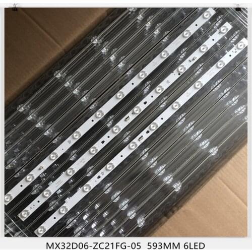 1set=3pieces for 593mm LED backlight strip 6 lamps MX315M09, MX32D06-ZC21FG-05, 303MX320031