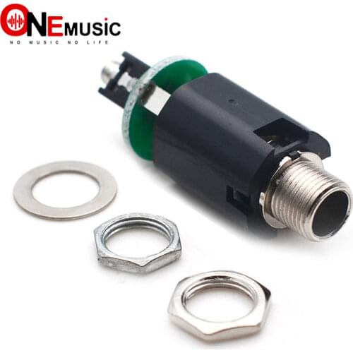 50PCS 6.35 Output Passive Guitar Piezo Pickup Under Saddle Output End Pin Jack