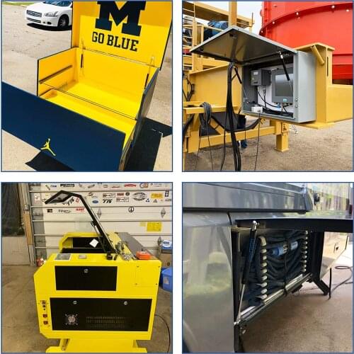 19.7inch/500mm Force 35Lbs/156N Pickup Truck Cap Tool Box Utility Box Lid Topper Camper Shell Gas Struts Lift Support Dampers