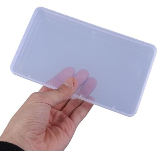 2pcs Portable Dustproof Mask Case Disposable Face Masks Container Mask Storage Box Storage Organizer