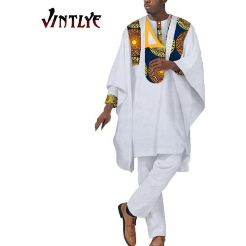 2020 African mens clothing Traditional African mens clothing Mens fashion african dashiki clothes for men wyn1037