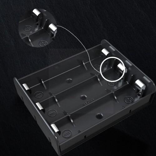 DIY Seat Filling Material Power Bank Case 21700 Battery Batteries Case With Slot Hard Holder Container Pin Box Storage V3I3