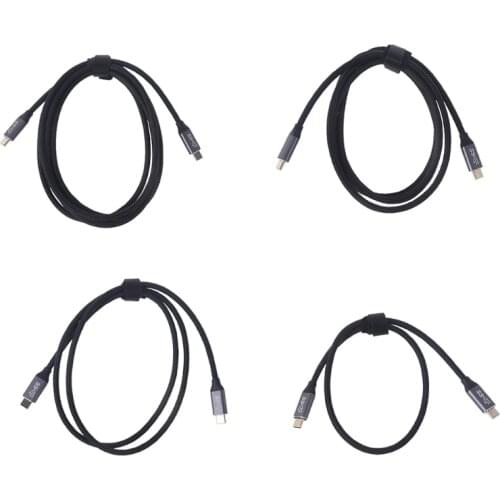 Type-c Cable for PC Laptop Mobile Phone 100W USB C To USB Type C Cable USBC B03C