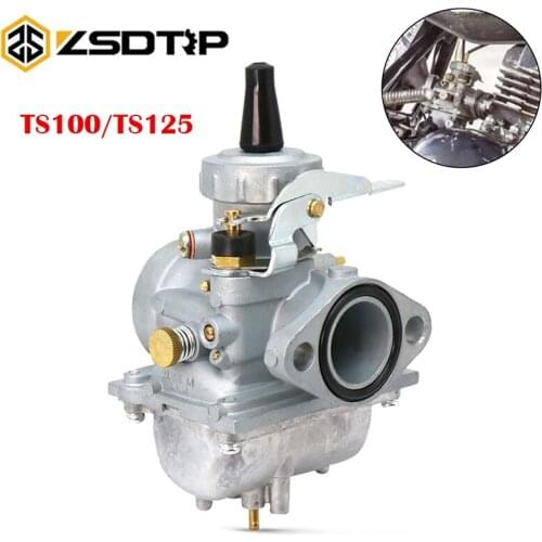 ZSDTRP Mikuni Carburetor Moto Vergaser for SUZUKI TS125 TS125N TC125 TS100 Motorcycle Carburador Dirt Bike Motocross