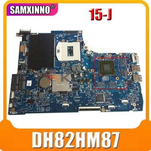 Laptop motherboard For HP ENVY 15-J Mainboard 741653-601 741653-501 6050A2547601 SR17D N14P-GT-A2 DDR3