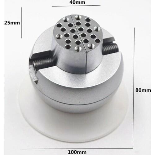 Mini Ball Vise Clamp Attachment Inlaid Diamond Rhinestone Setting Jewelry Tool