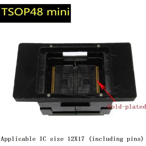 TSOP48 Mini Aging Seat Mini TSop48 Test Seat FLASH Clear Seat Programming Seat