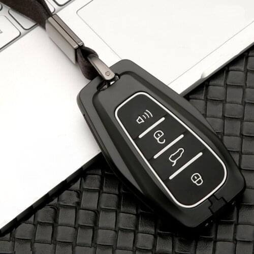 Fashion Zinc Alloy Car Key Case Cover for Geely Atlas Boyue NL3 EX7 Emgrand X7 Emgrarand X7 SUV GT GC9 Coolray 2019-2020 Borui