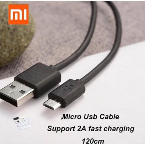 Original xiaomi Micro USB Cable Fast Charging USB Sync Data Mobile Phone Adapter Charger Cable for redmi 8 7a 3s 4x 6 note 5 6