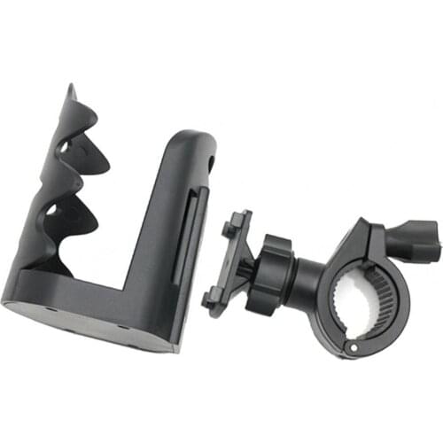 Universal Cup Holde, 360 Degrees Rotation Drink Holder Bottle Cage for Motorcycle Handlebar Mount, Black
