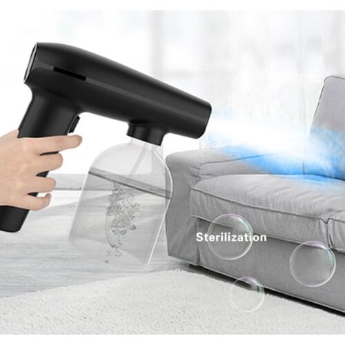 Portable Wireless Disinfection Sprayer USB Rechargeable Electric Nano Atomizer Home Disinfection Steam Household Spray Gun