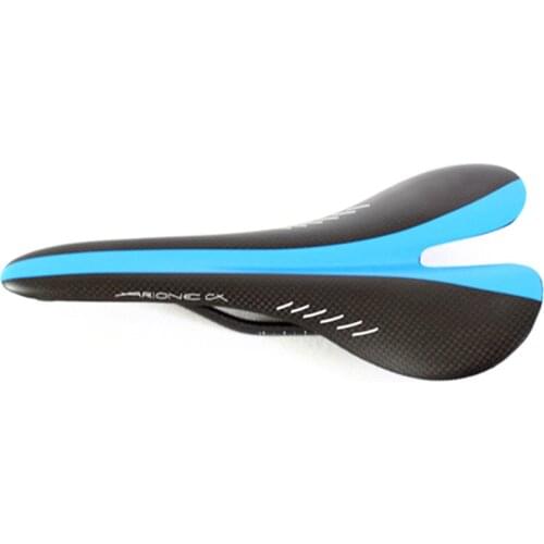 Blue Road Bicycle Matt Full Carbon Fiber Saddle Carbon Bike Saddle Road Carbon Front Seat Mat Bicycle Accessories
