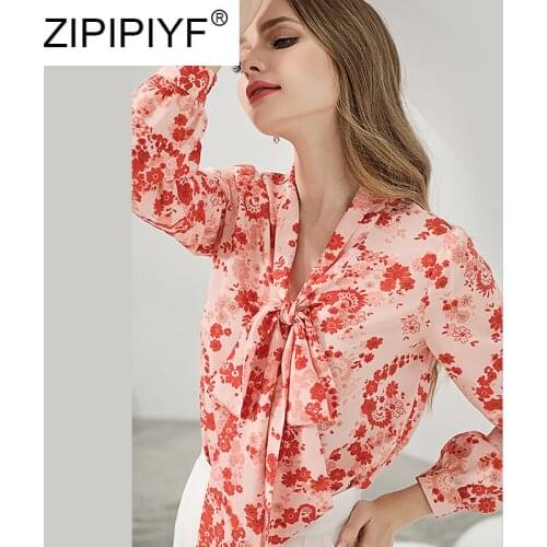 Blouses With Sleeves ZIPIPIYF China