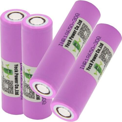 Russian Warehouse Fast delivery INR 18650 Battery 30Q li-ion batteries lithium 3000mah 3.7V 30A high drain 10C rechargeable