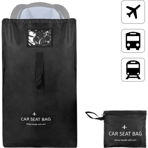 Car Seat Bag Backpack for Air Travel Universal Infant Carseat Storage Bag for Airplane Gate Check Durable Carseat Travel bag