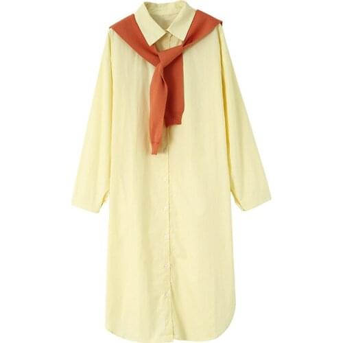 Pregnant Women Installed 2020 Autumn New Style Korean-style Fashion Piece Pregnant Women Dress