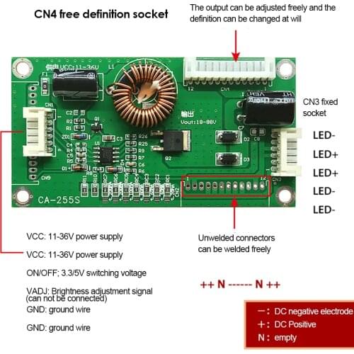 CA-255S 10-42 inch LED TV Backlight Board LCD TV Backlight Board Constant Current Board Boost Board Backlight CA-255