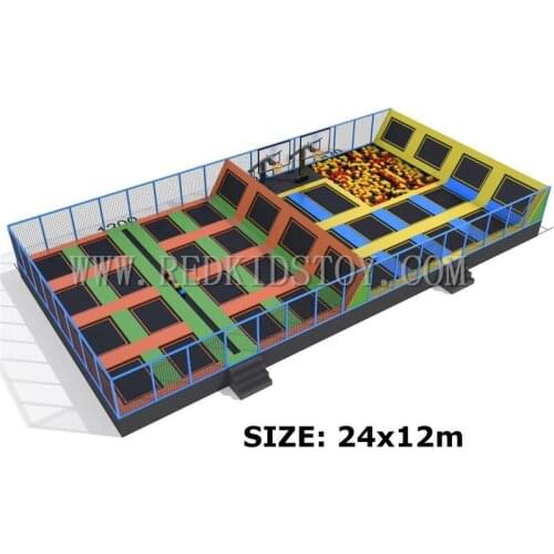 China Direct Factory Trampoline Arena Exported to Slovakia HZ-049