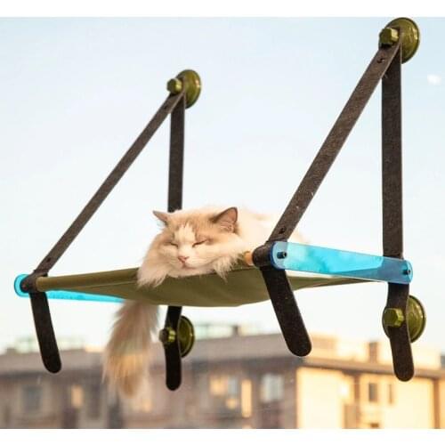 Cat hammock suction cup type glass nest cat nest sun cat cradle cat swing cat bed cat supplies shelves for wall