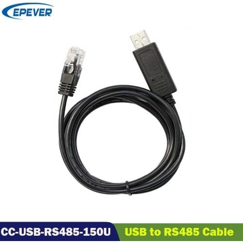 EPever Communication cable CC-USB-RS485-150U USB to PC RS485 for EPever EPsolar Tracer AN Tracer BN TRIRON XTRA Series MPPT Sola