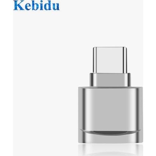 KEBIDU USB 3.1 Type C Card Reader USB-C TF Micro SD OTG Adapter Type-C Memory Card Reader For Samsung Macbook Huawei LeTV