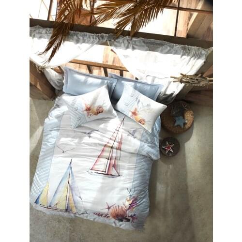 Cotton Box 100% Cotton Bedding Set, Home Textile Bedding Set, Bedspread, Duvet Cover Flat Sheet Pillow Case Wholesale Turkey