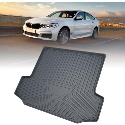 TPE Trunk Mat For BMW 6 Series Gran Turismo 2018-2019 Custom Rubber 3D Cargo Liner Car styling Interior Accessories