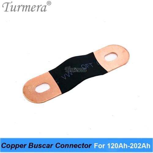 Turmera Copper BusBars Connector for 3.2V Lifepo4 Battery 120Ah 202Ah Assemble for 36V E-Bike and Uninterrupted Power Supply 12V