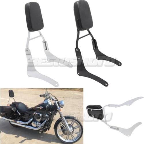 Motorcycle Detachable Passenger Backrest Sissy Bar For Kawasaki Vulcan VN 900 VN900