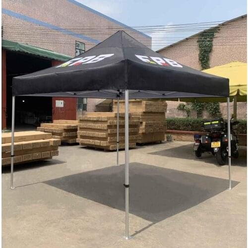 Hexagonal 40x40x2.0mm Aluminum Frame Roof Printed 3x3m Canopy Easy Up Marquee Shelter Pop Up Folding Gazebo Tent for Events