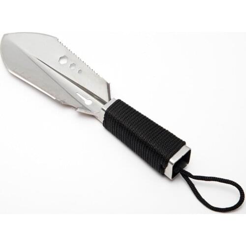 Not Easy to Rust Portable Digging Knife Gardening Trowels Camping/outdoor Portable and Sharp Stainless Steel Shovel